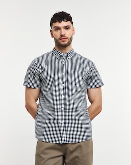 Short Sleeve Gingham Shirt