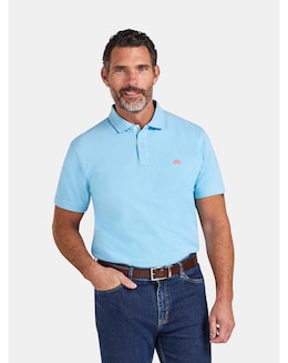 Raging Bull Classic Organic Polo Sky Blue