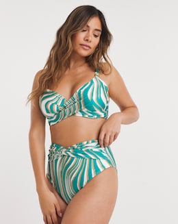 MAGISCULPT Twist Front High Waist Tummy Control Bikini Brief
