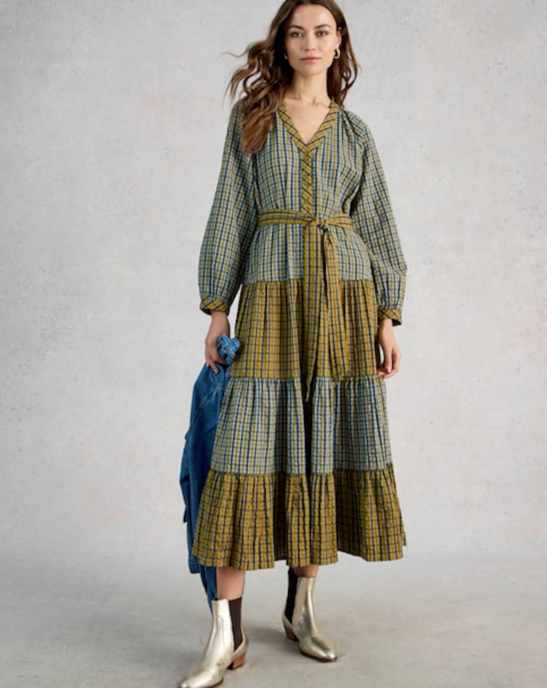 White Stuff Eva Mixed Print Dress | Ambrose Wilson