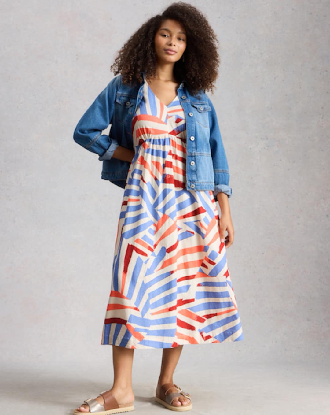 linen midi maxi dress Linen Button-Down Midi Dress