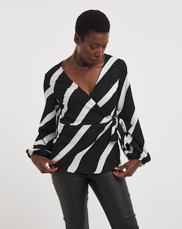 Crinkle Wrap Top