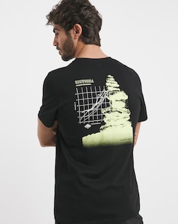 Snowdonia Mens Back Graphic T-Shirt