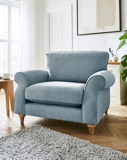 Julipa Colston Chenille Snuggler Chair