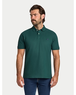 Raging Bull Classic Organic Polo   Forest