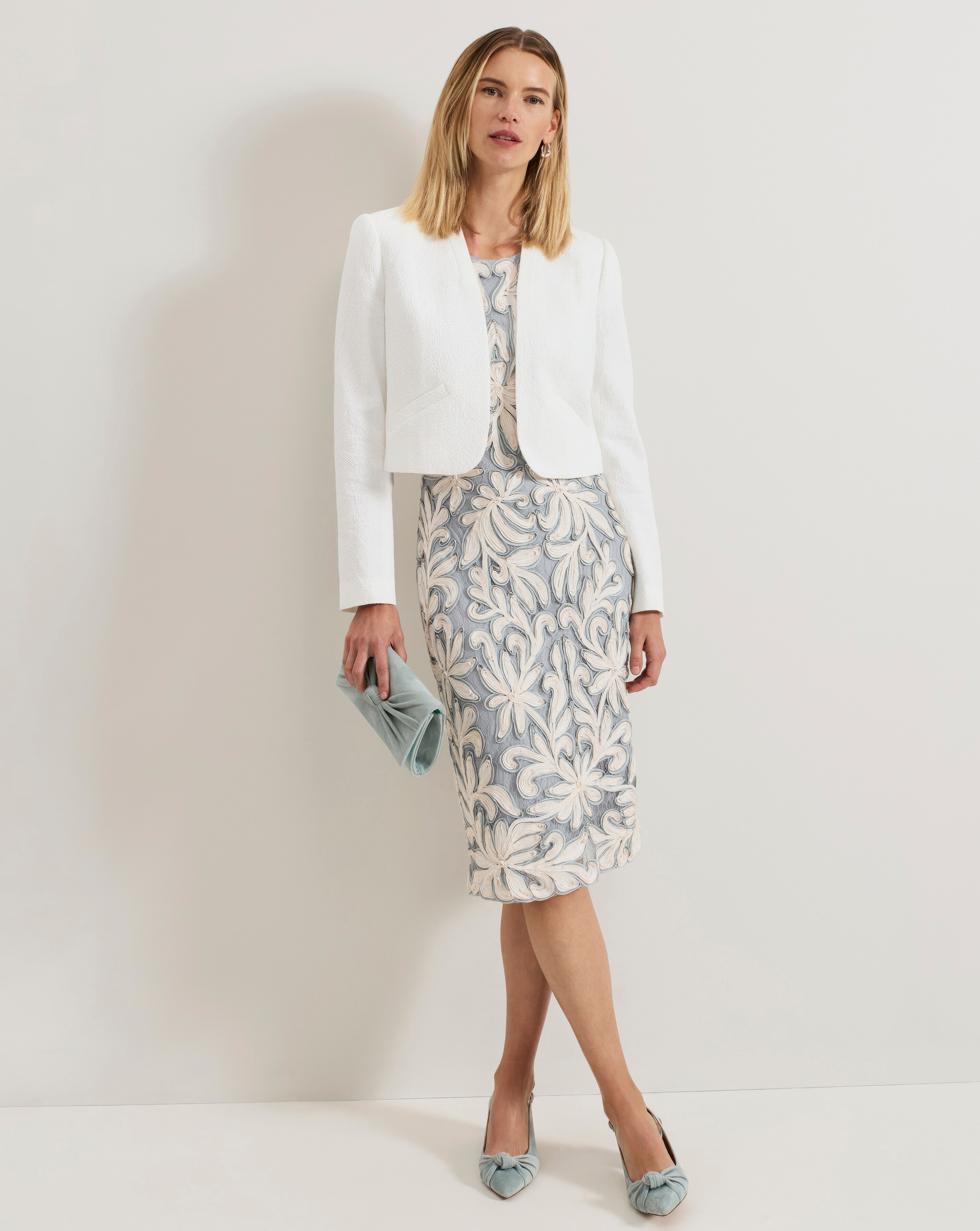 セットアップ【Phase Eight】Crop Jacket&Midi Dress Phase Eight Midi Dresses | Outlet Womens | Ambrose Wilson