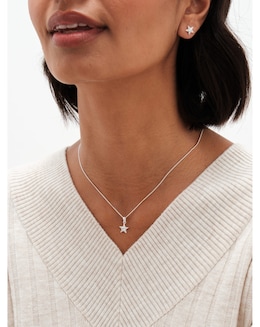Simply Silver 925 CZ Celestial Set