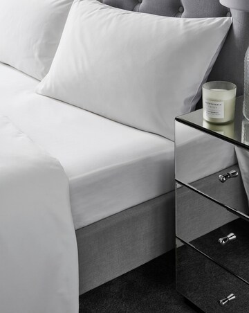 Hotel Collection 300TC Cotton Sateen Extra Deep Fitted Sheet