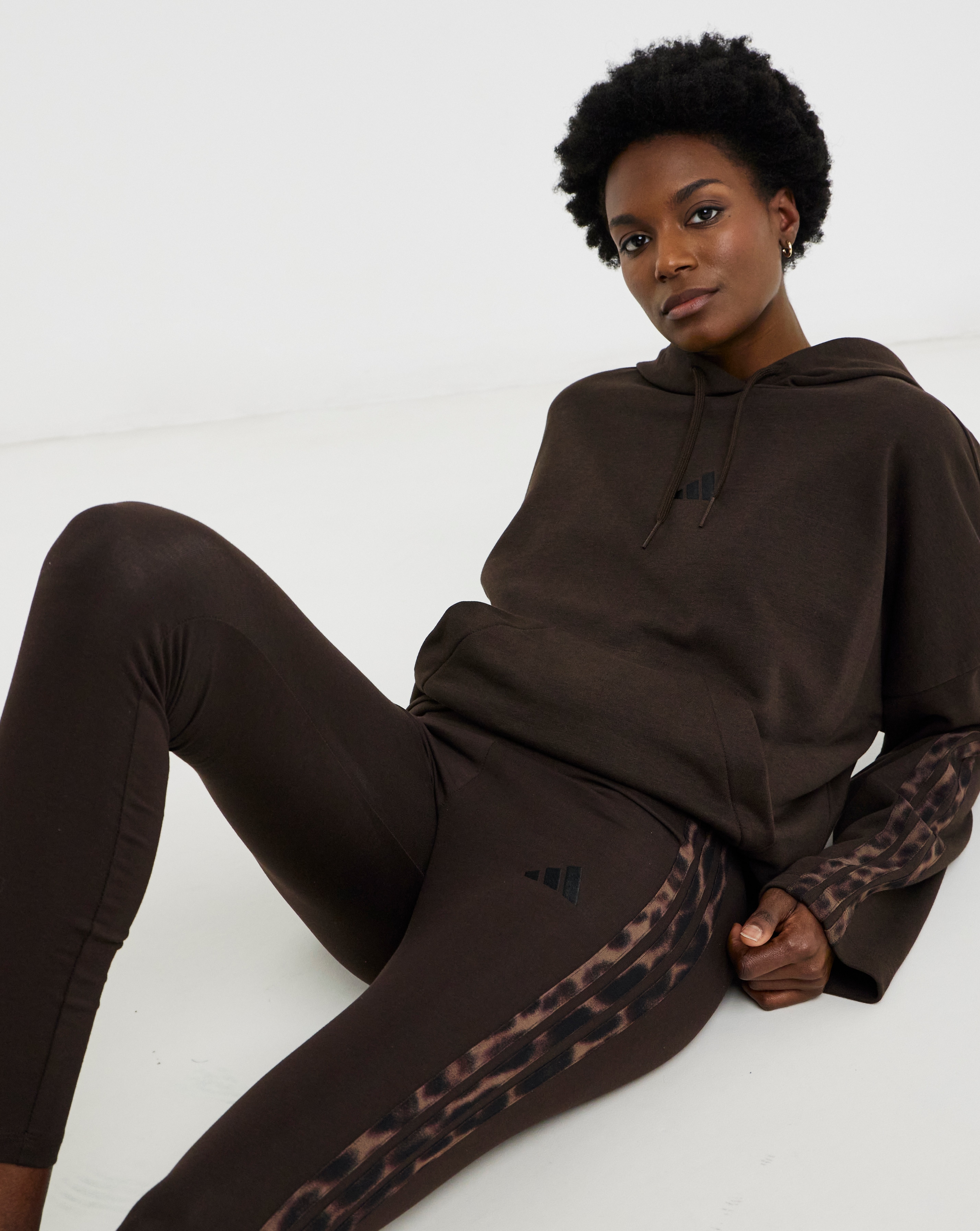 adidas Leopard 3 Stripe Legging