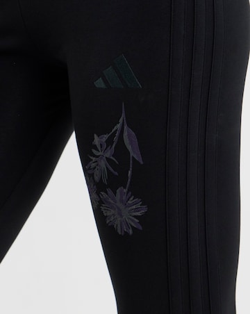 adidas 3 Stripes Floral Leggings