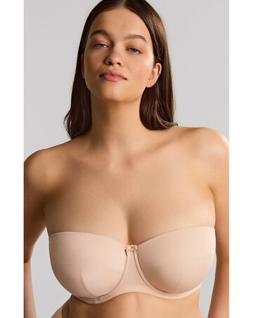 Sculptresse by Panache Dana Strapless Wired Bra Linen
