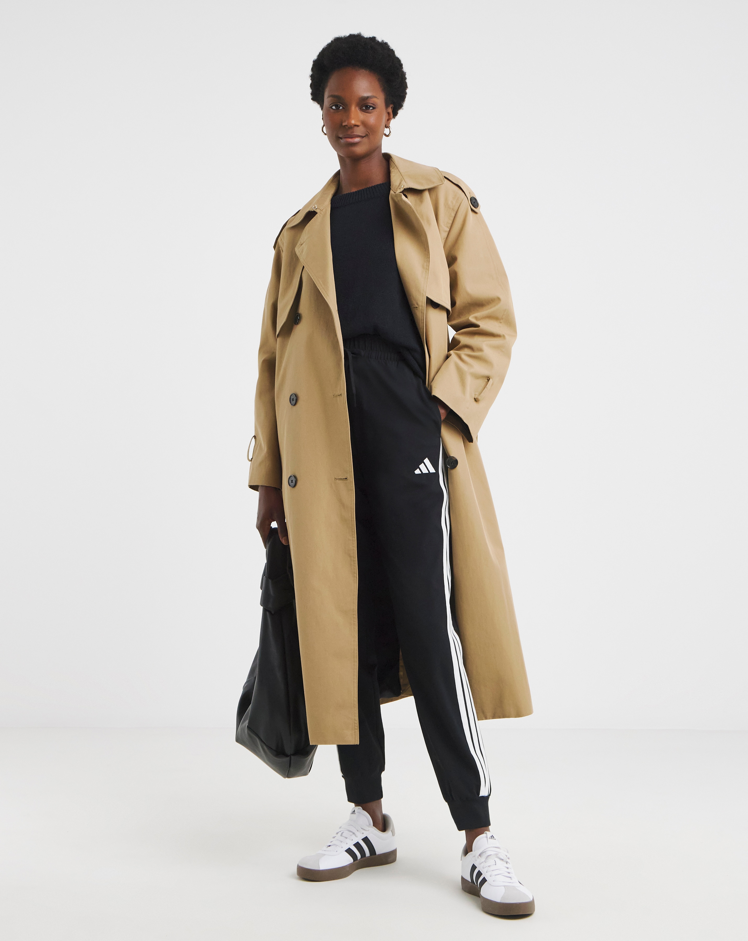 adidas 3 Stripe Cuffed Jogger