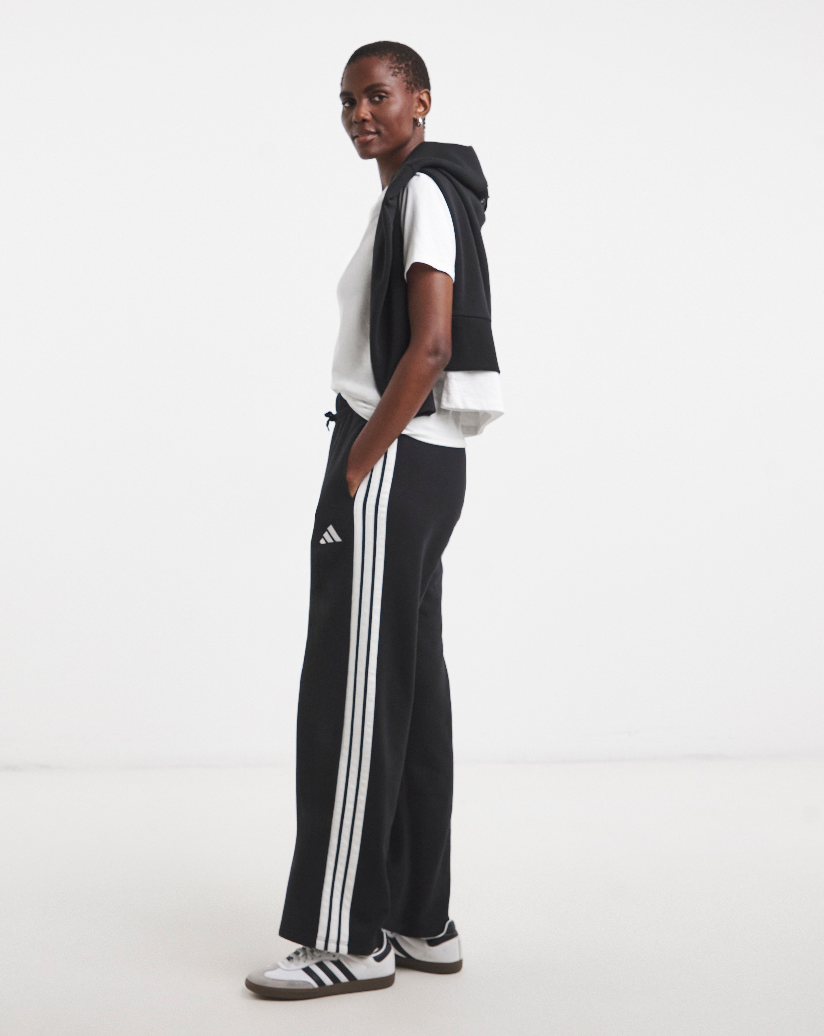 adidas 3 Stripes Fleece Pants