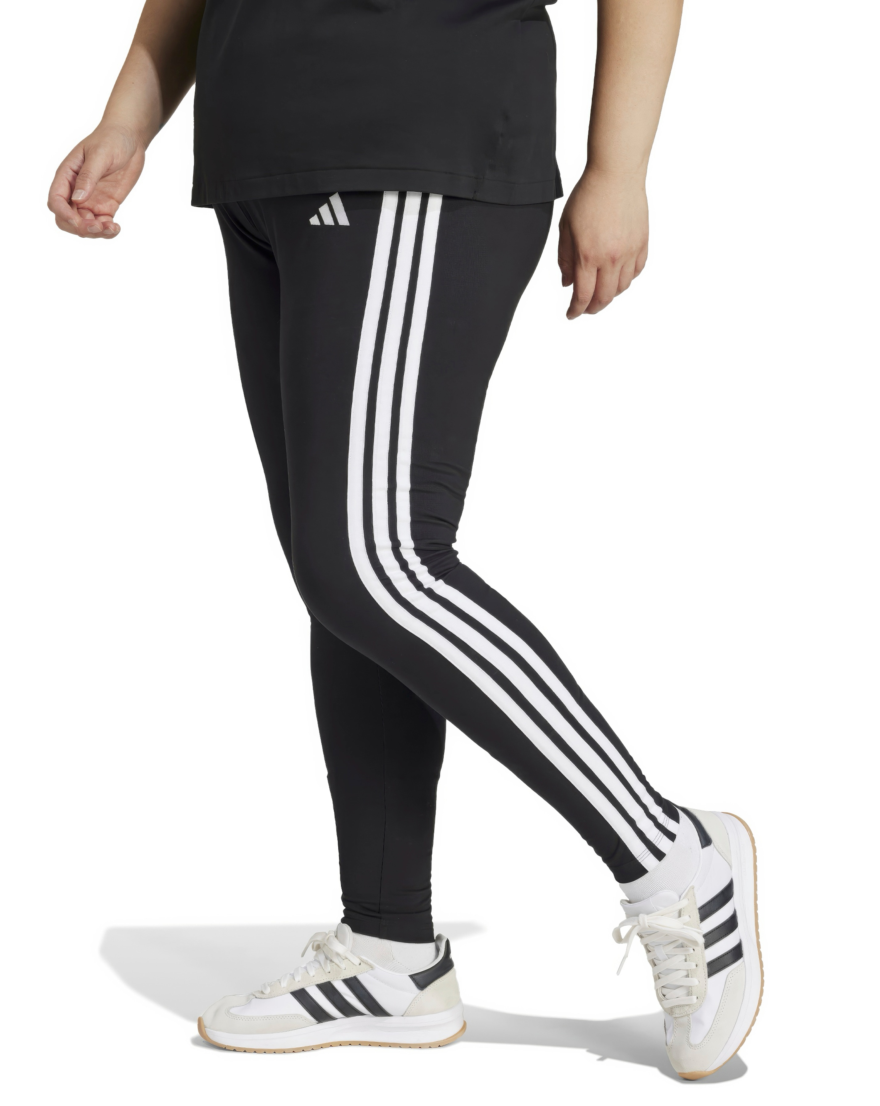 adidas 3 Stripes Leggings Plus Size