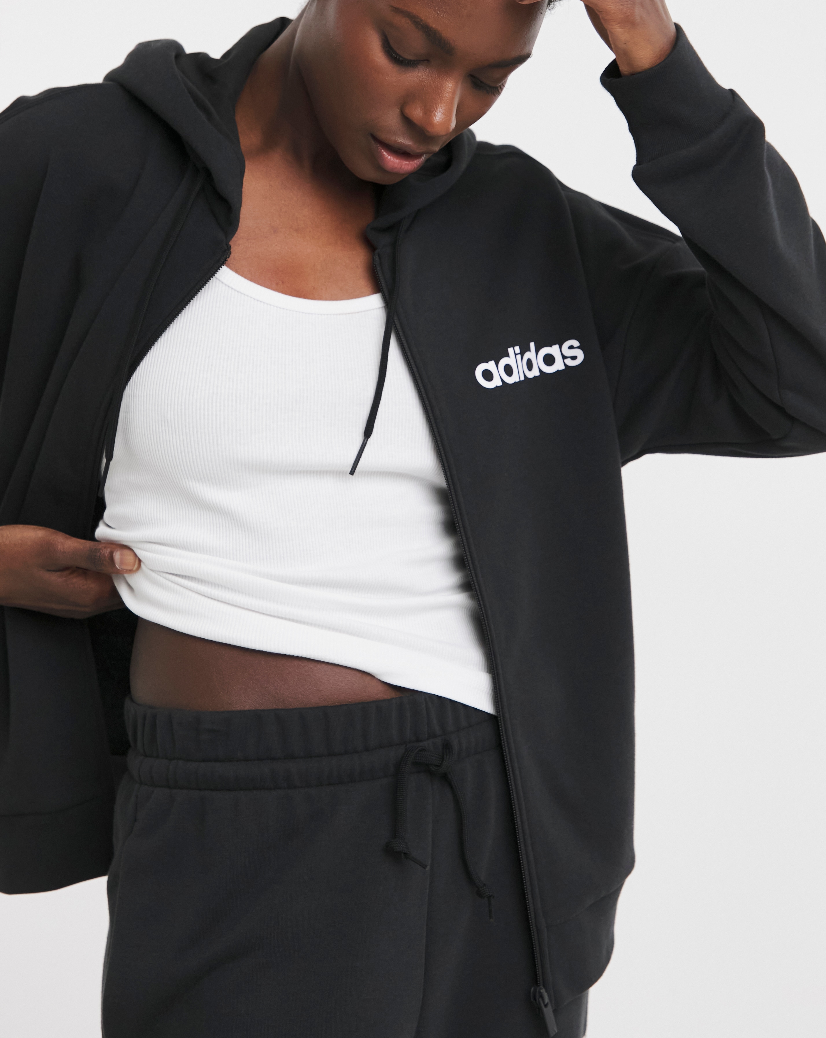 adidas Linear French Terry Hoodie