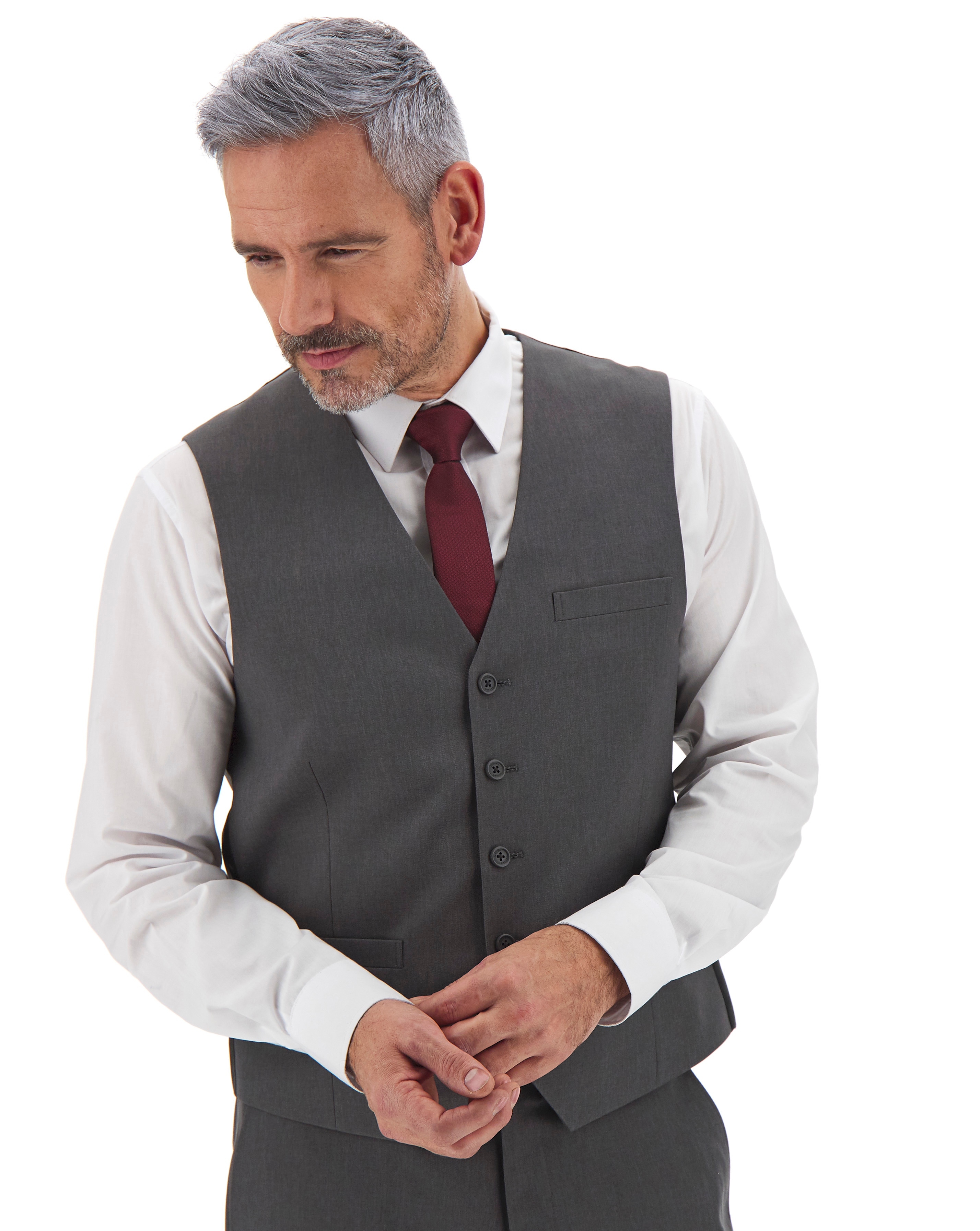 Regular Fit Essential Waistcoat