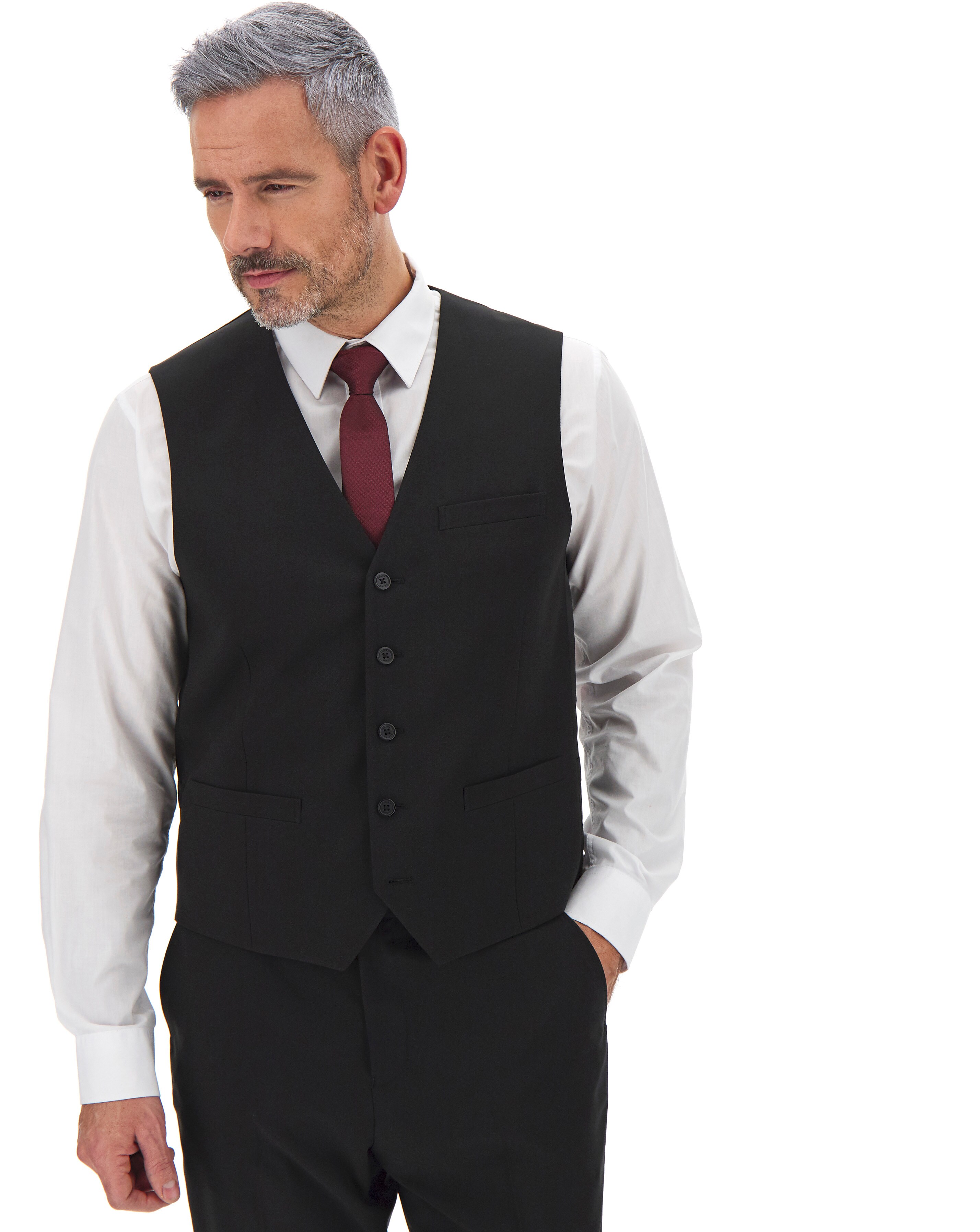 Regular Fit Essential Waistcoat