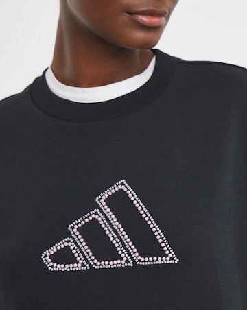 adidas Crew Neck Pearl Logo Sweatshirt