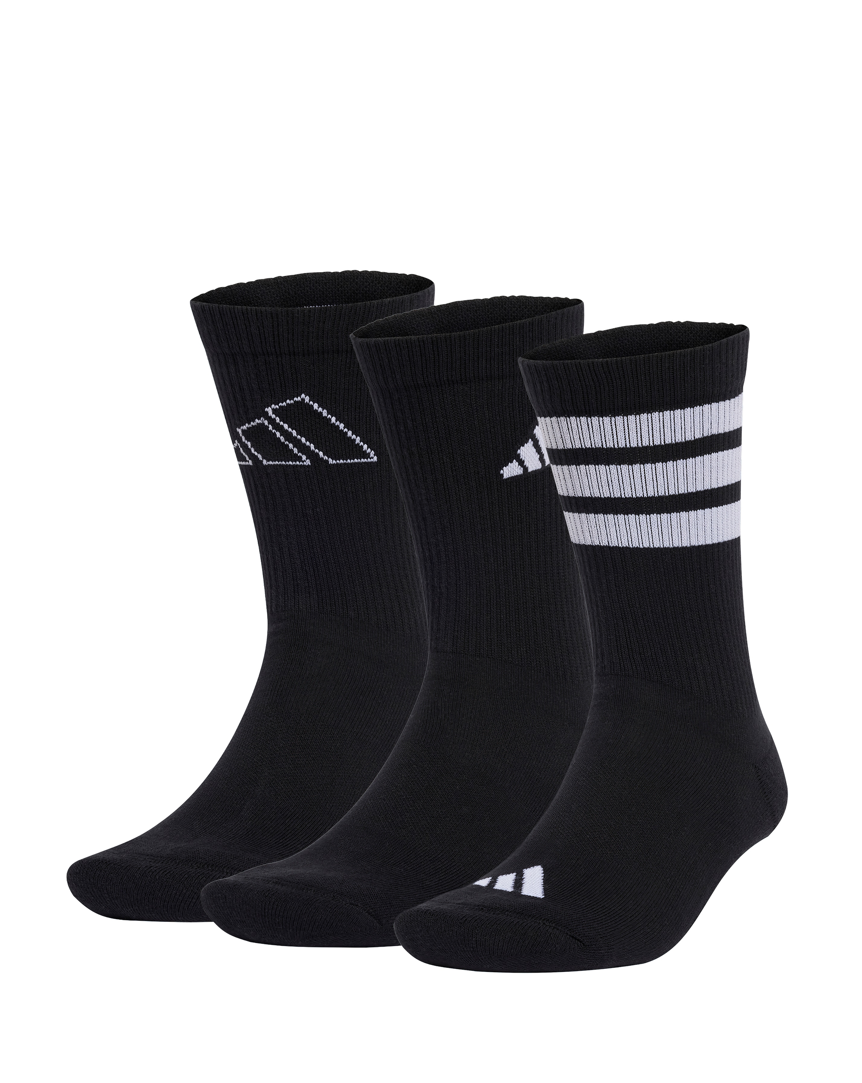 adidas Logo 3 Pack Socks