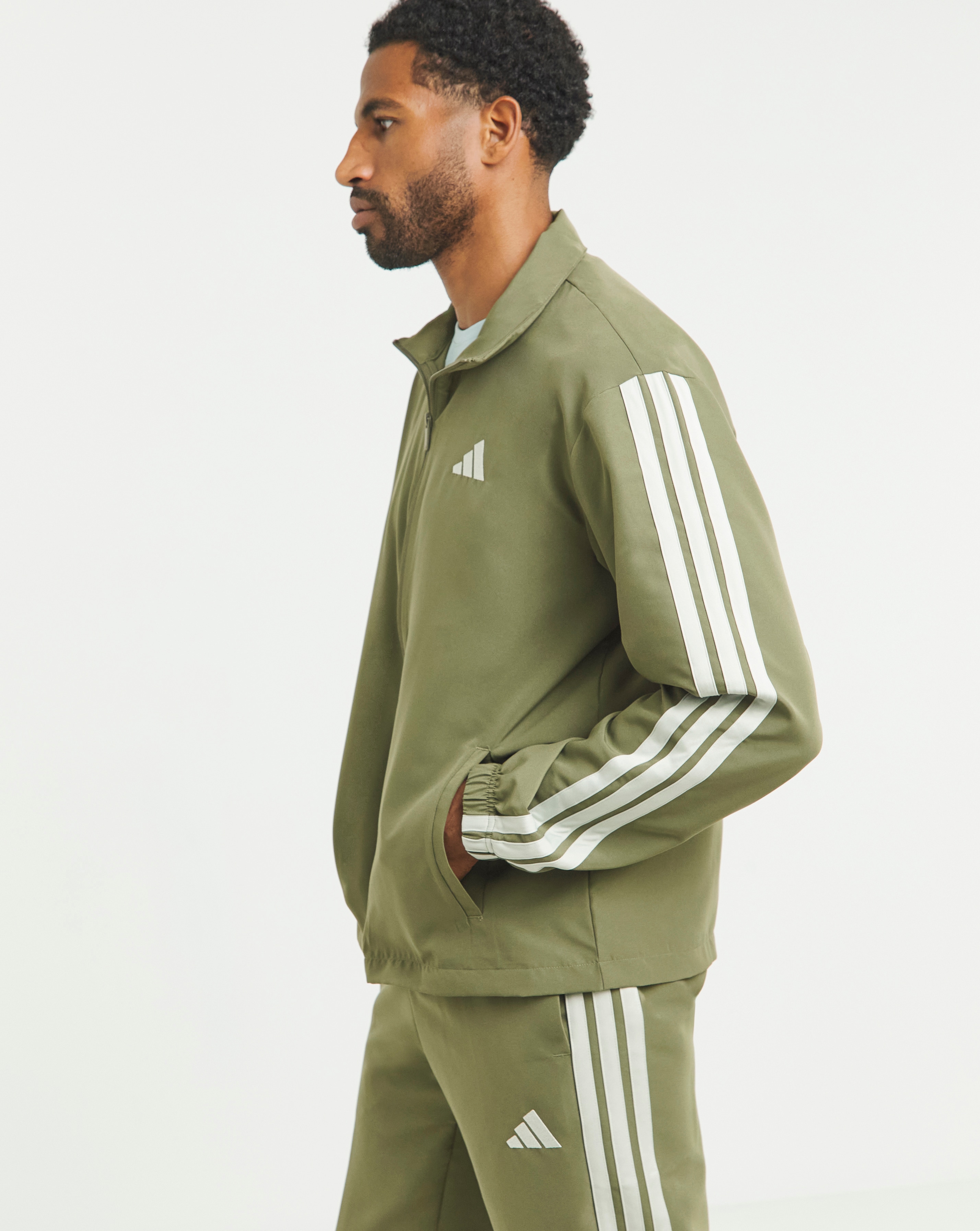 adidas 3 Stripes Woven Tracksuit