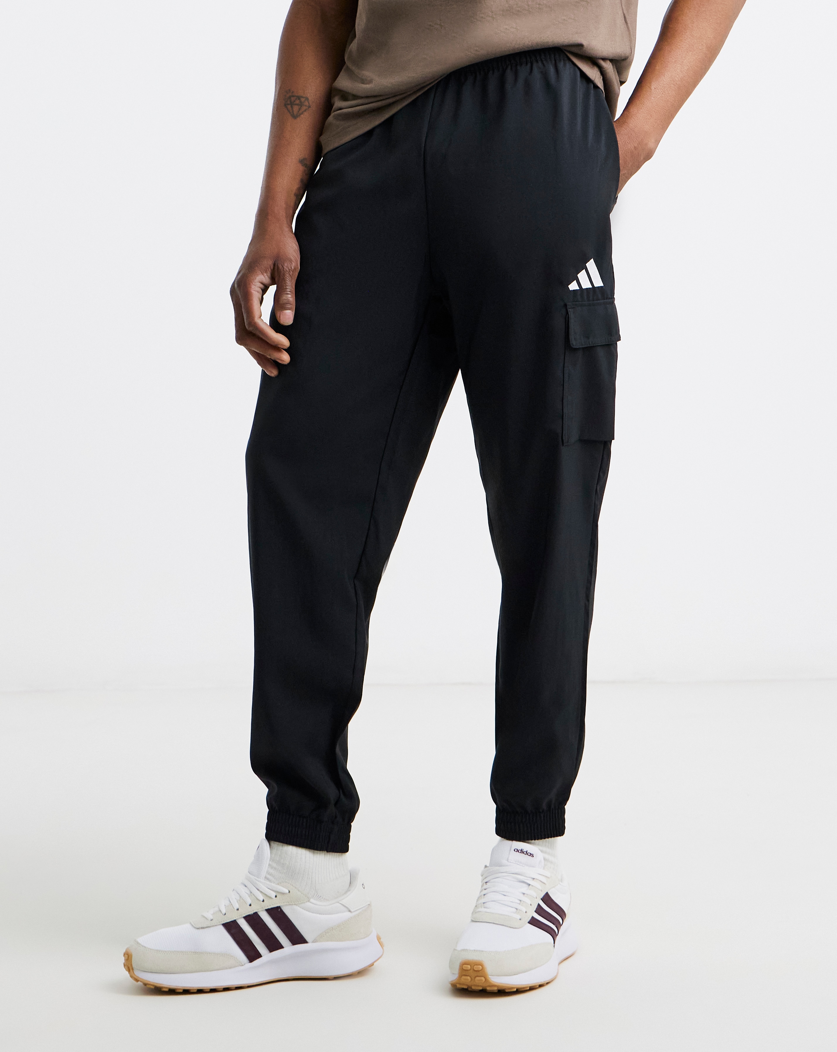 adidas Straight Leg Woven Cargo Pants