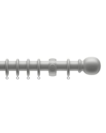 28mm Wooden Curtain Pole Set