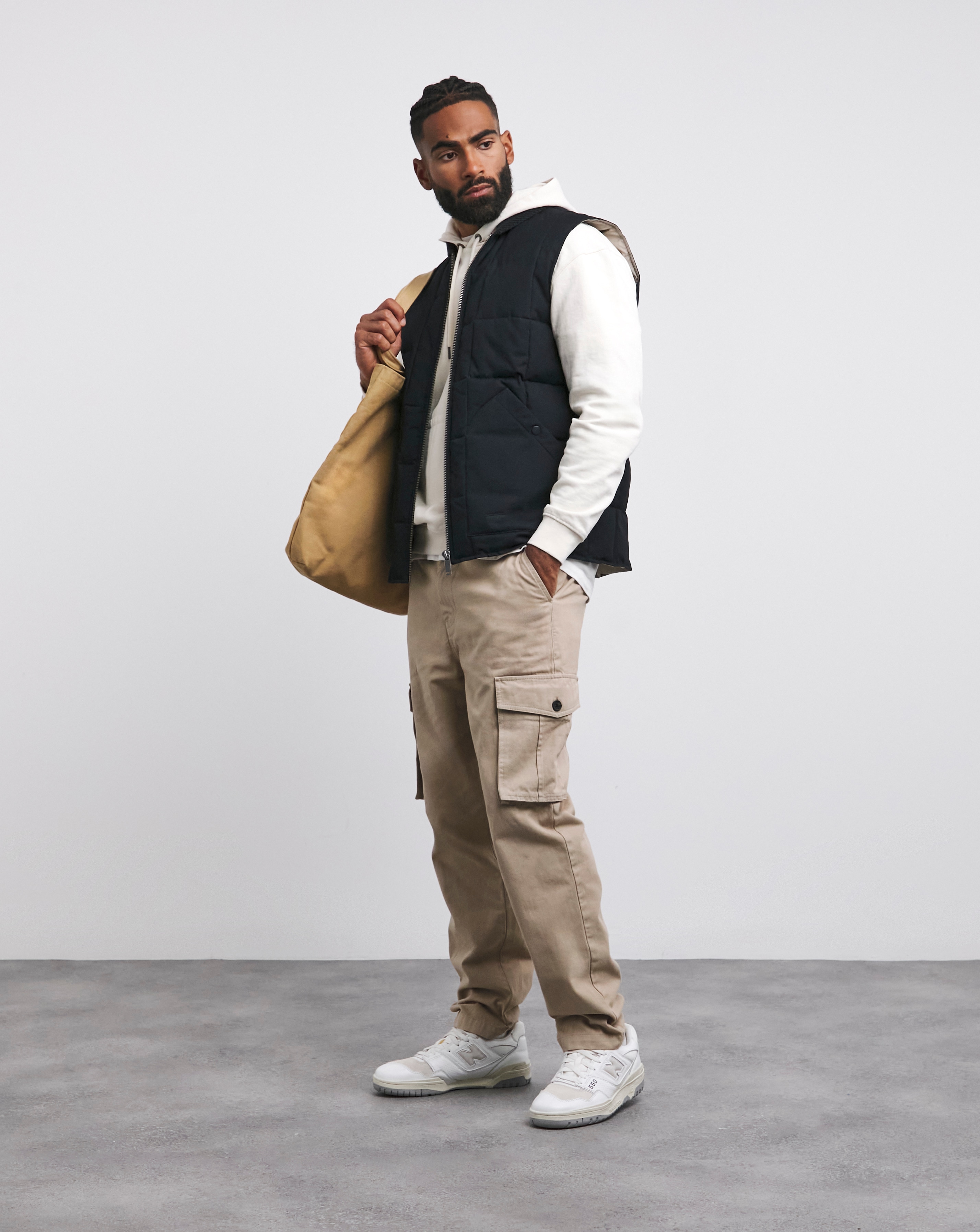 Armor Lux Quilted Gilet - Navy