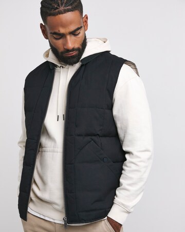Armor Lux Quilted Gilet - Navy