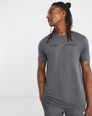 Under Armour Back Print Blur Logo T-Shirt