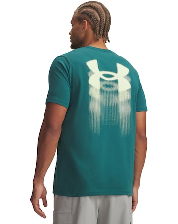 Under Armour Back Print Large Blur Logo T-Shirt