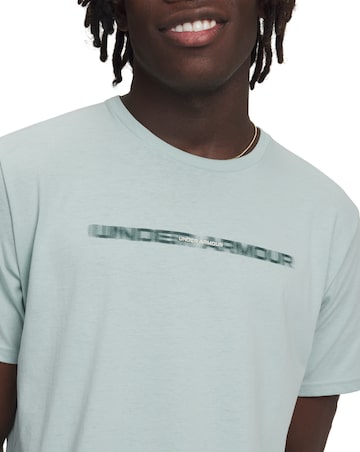 Under Armour Back Print Blur Logo T-Shirt