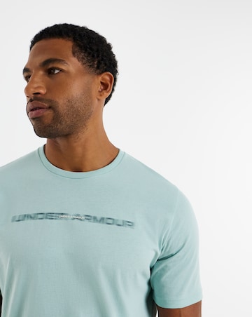 Under Armour Back Print Blur Logo T-Shirt