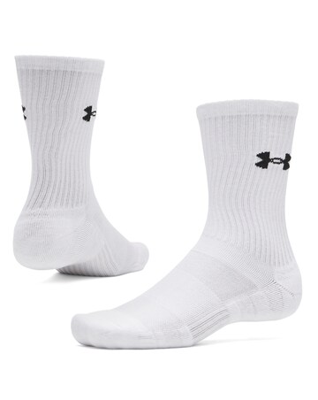 Under Armour Performance Cotton 3 Pack Crew Socks
