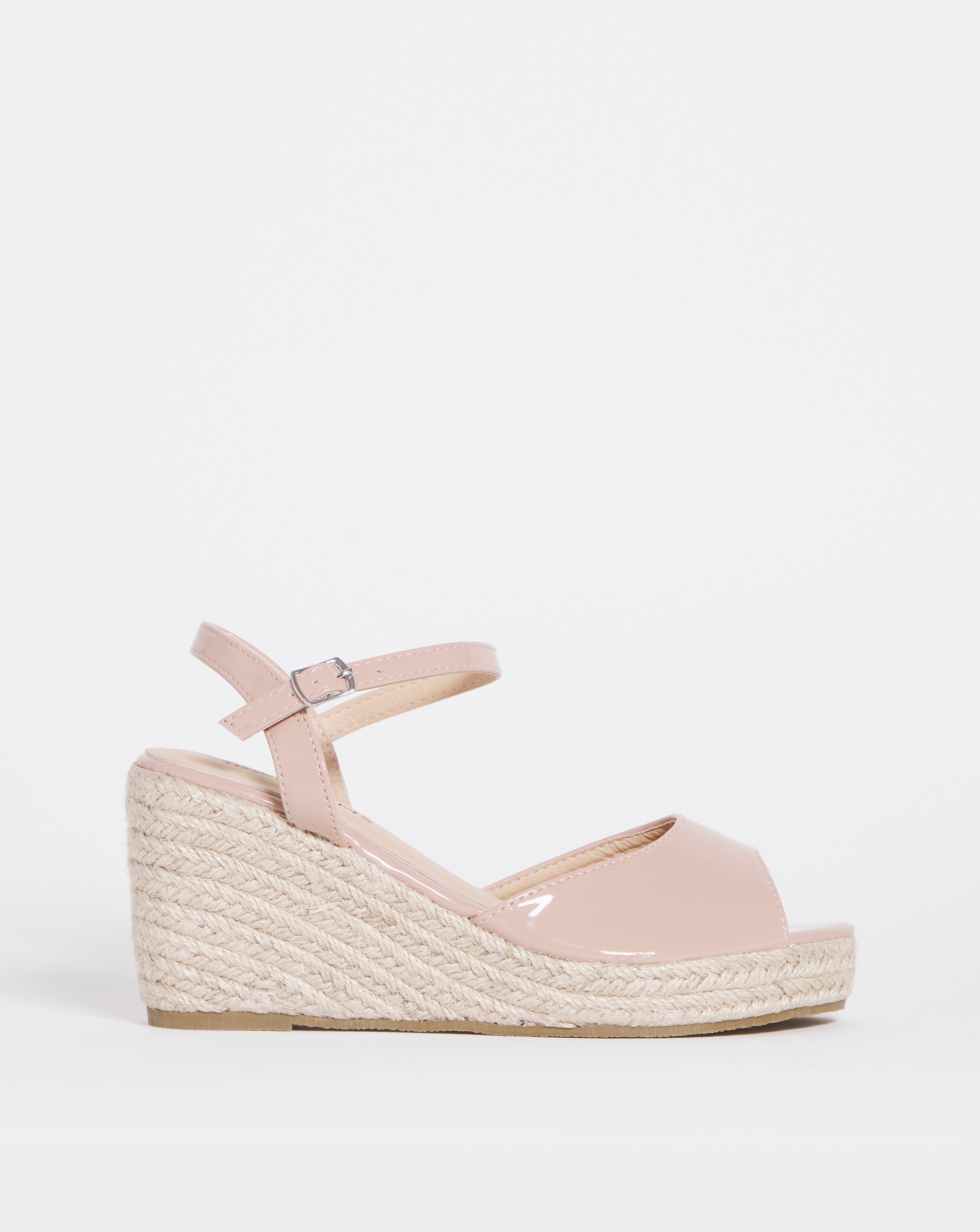 Peep Toe Espadrille E Fit