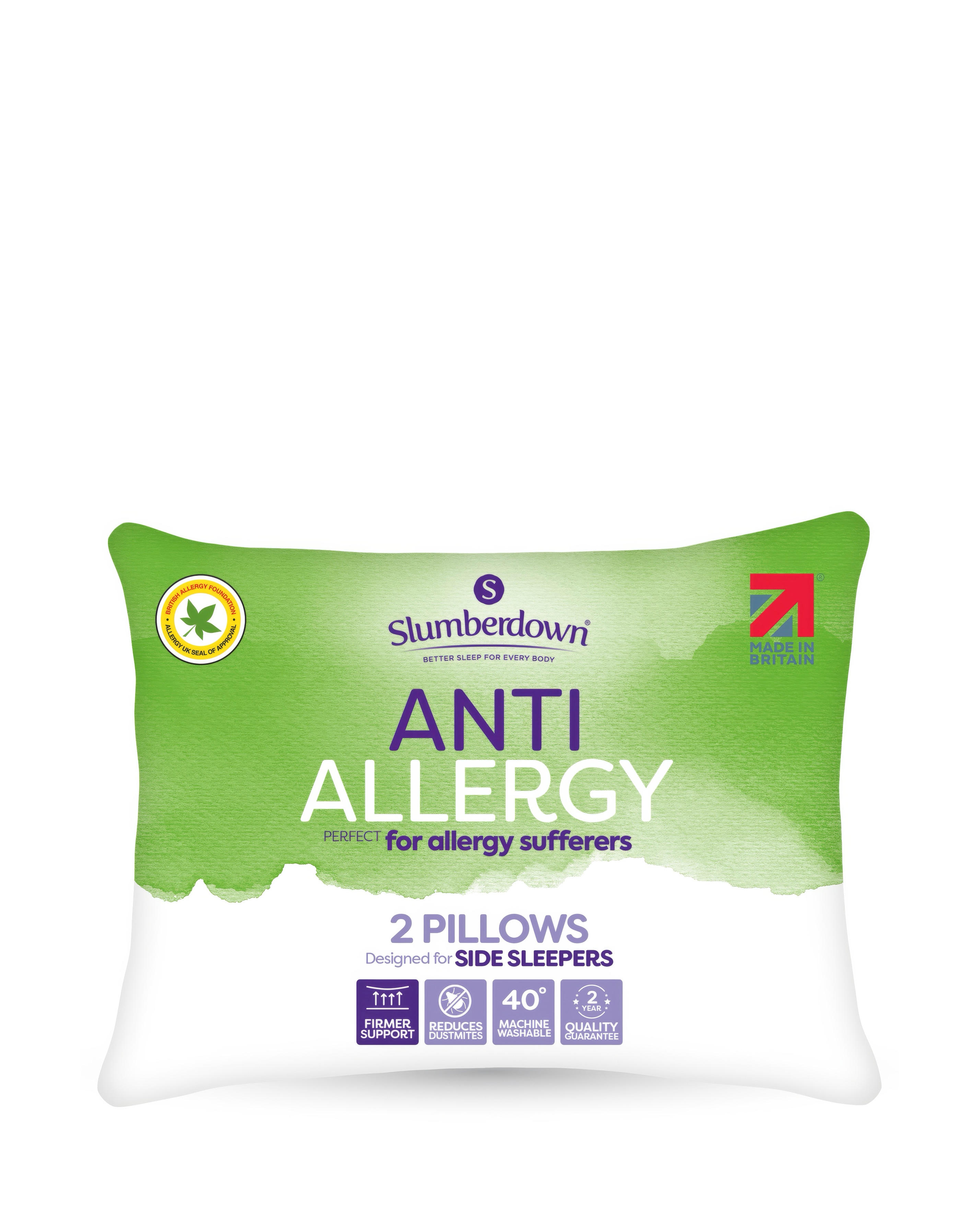 Slumberdown Anti Allergy Firm Pillows
