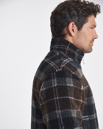 Barbour Tartan Fleece Zip Through - Tartan