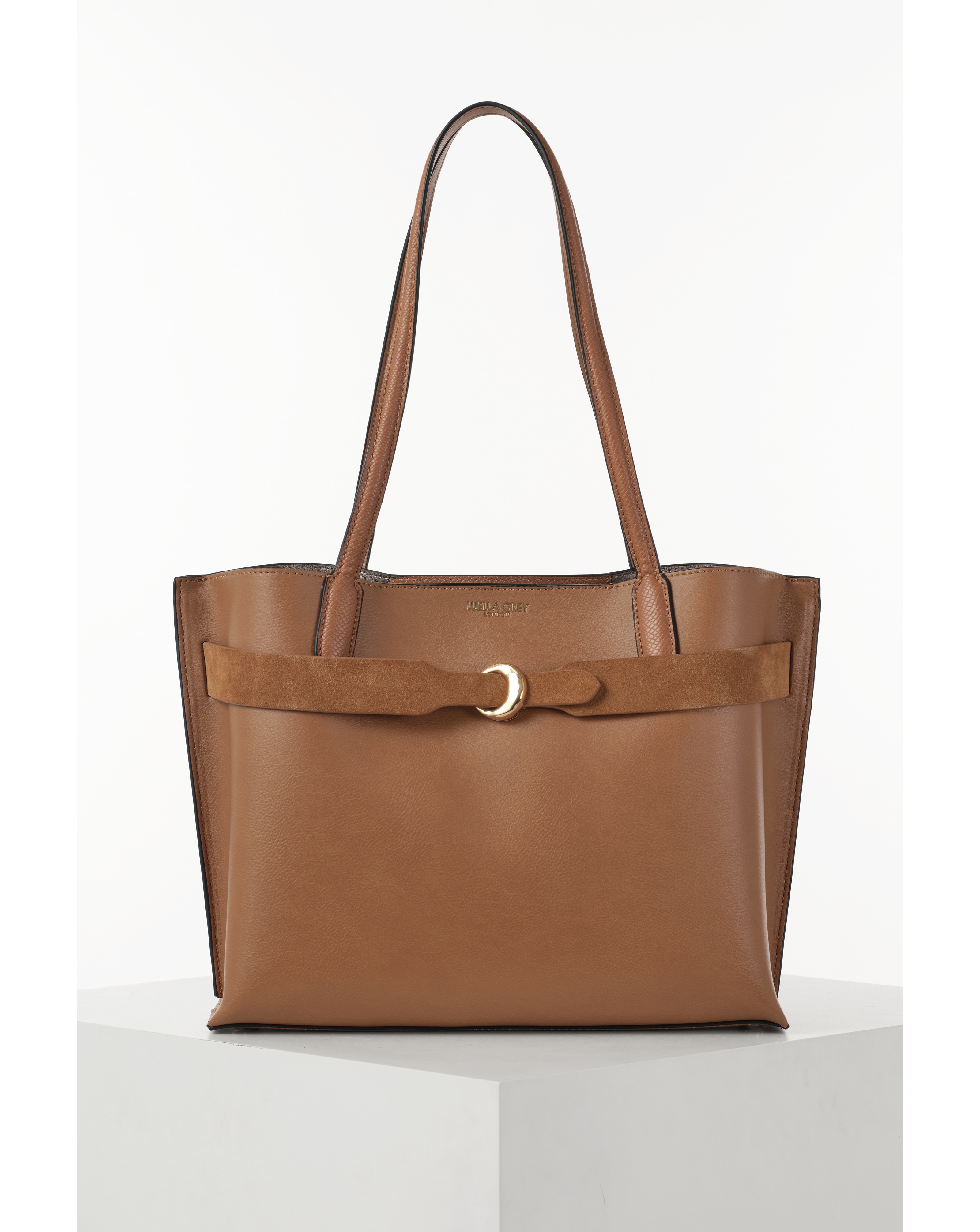 Luella Grey Connie Camel Laptop Tote