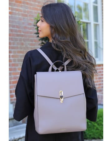 Luella Grey  Hilda Peat Laptop Rucksack