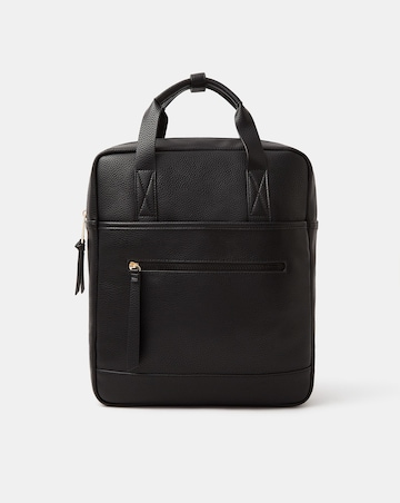 Accessorize Faux Leather Backpack