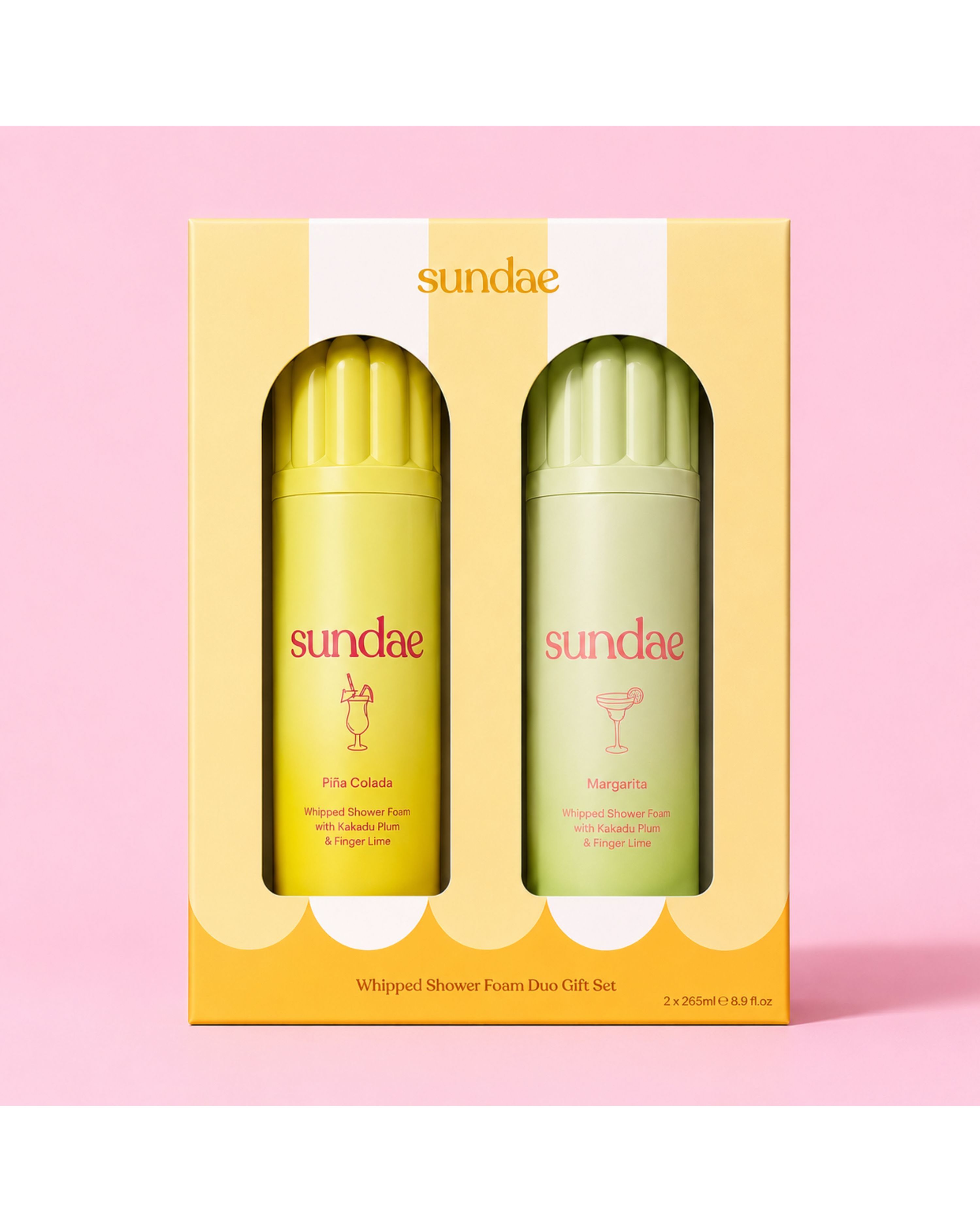 New In - Margarita & Pina Colada Foam Gift Set