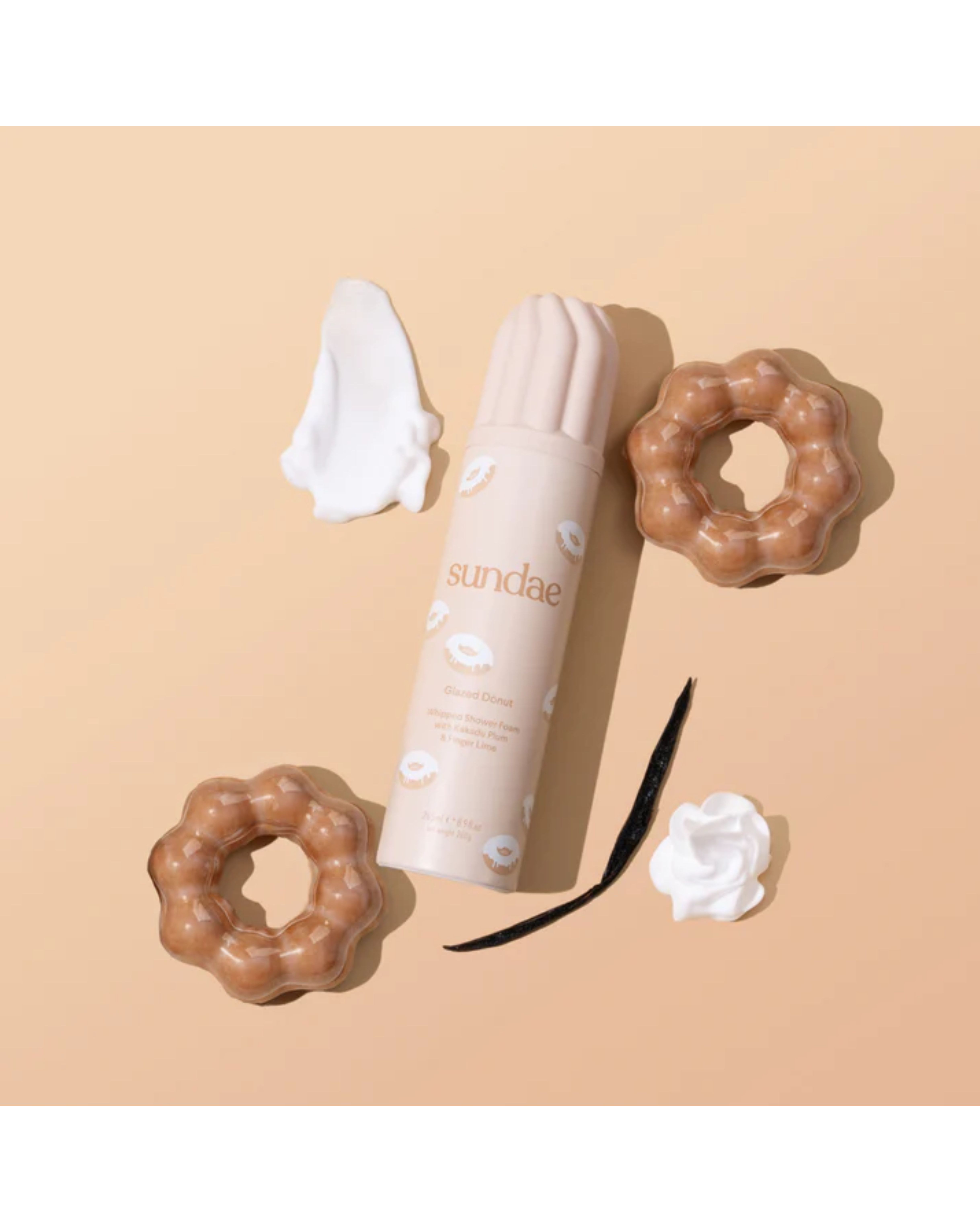 New In - Sundae Whipped Shower Foam -Glazed Donut