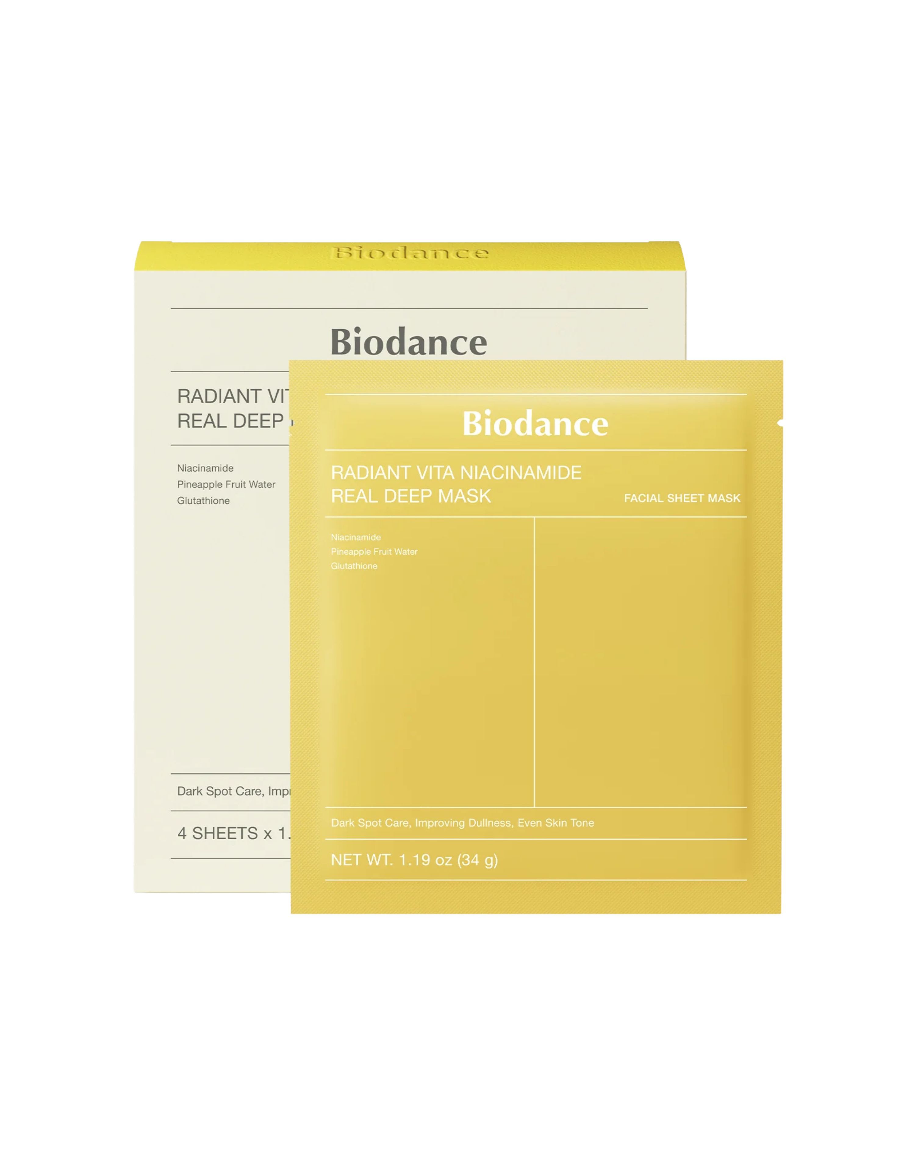 New In - Radiant Vita Niacinamide Real Deep Mask
