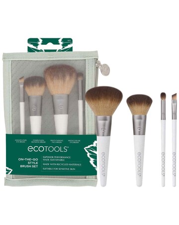 Eco Tools On The Go Style 4 Piece Makeup Brush Set
