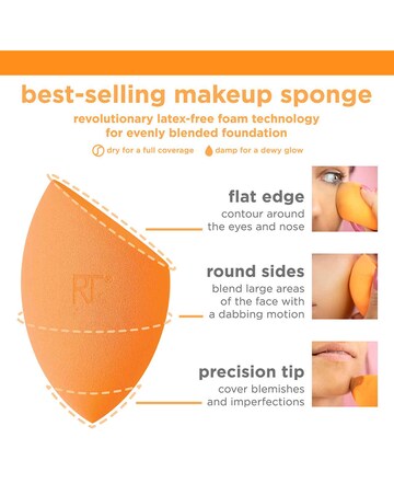 Real Techniques Ultimate Makeup Sponge Blending and Setting Trio
