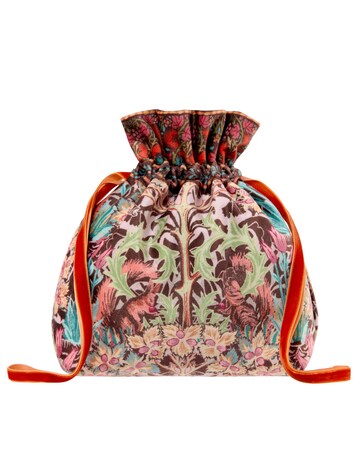 William Morris At Home Oak & Willow Velvet Drawstring Pouch