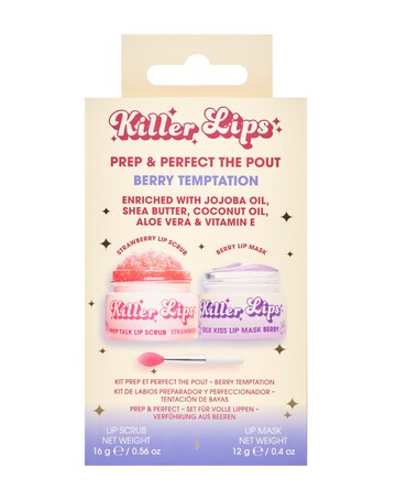 Killer Lips Prep & Perfect The Pout Set - Berry Temptation