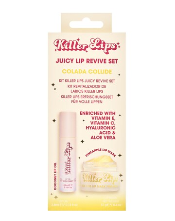 Killer Lips Juicy Lip Revive Set - Colada Collide