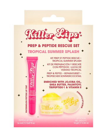 Killer Lips Prep & Peptide Rescue Set - Tropical Summer Splash