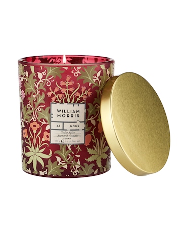 William Morris At Home Oak & Willow Cedar Spice Scented Candle 180g