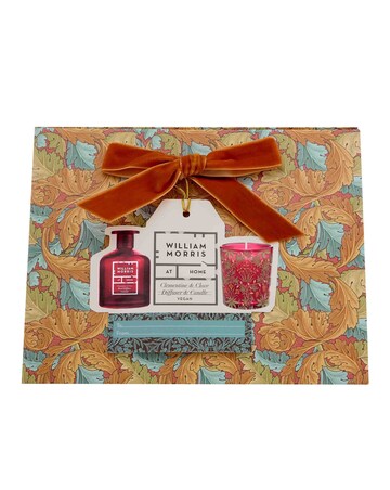 William Morris At Home Oak & Willow Clementine & Clove Diffuser & Candle Set